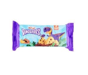 Банановое печенье Kellogg’s Dinosaurs с кусочками шоколада